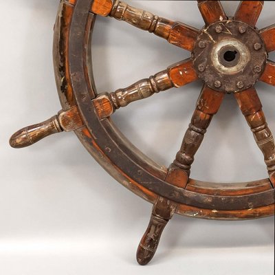 Yacht or Boat Wheel, 1890s-HWV-1162316