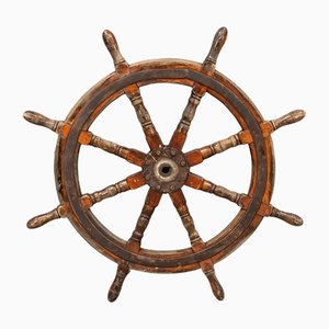 Yacht or Boat Wheel, 1890s-HWV-1162316