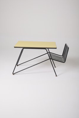 Yellow and Black Coffee Table by Gastone Rinaldi-QAC-2021342