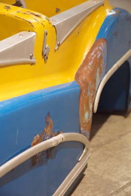 Yellow and Blue Merry-Go-Round Car, 1952-LA-1783442