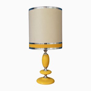 Yellow and Silver Space Lamp, 1970s-AIU-1742537