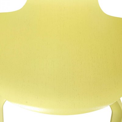 Yellow Ash Grand Prix Chair by Arne Jacobsen for Fritz Hansen, 1950s-MTD-1400522