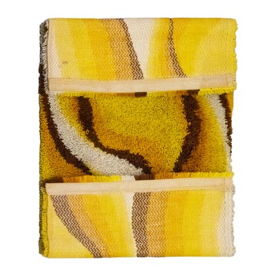 Yellow Flames Desso Rug, 1970s-XMR-1382385