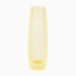 Yellow Frosted Glass Vase-FSD-1118424