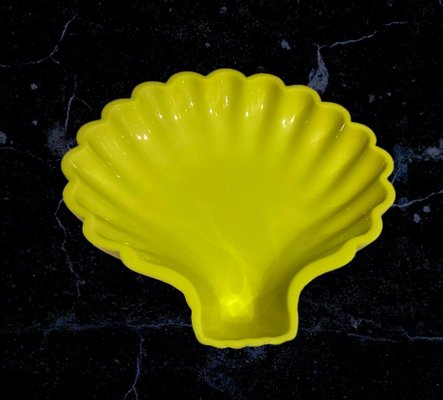 Yellow Glass Fruit Bowl-OZS-1365216