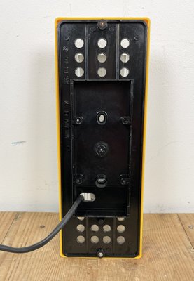 Yellow Industrial Bakelite Wall Light from Elektrosvit, 1970s-CGF-1305237