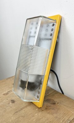 Yellow Industrial Bakelite Wall Light from Elektrosvit, 1970s-CGF-1305237