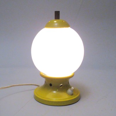 Yellow Italian Table Lamp, 1960s-MA-1751897