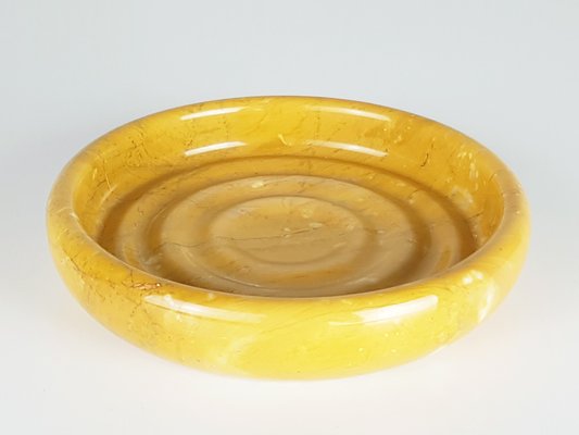 Yellow Marble Bowls and Boxes, 1970s, Set of 4-RD-1822109