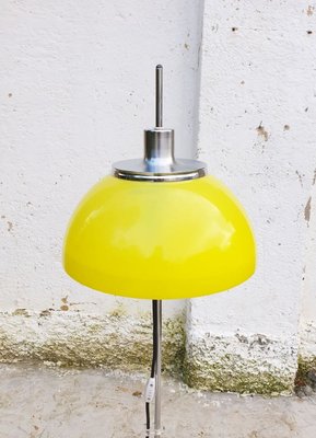 Yellow Model Faro Floor Lamp by Luigi Massoni for Guzzini, 1971-PUG-750279