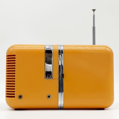 Yellow Model TS 502 Radio from Brionvega-PCO-1807607