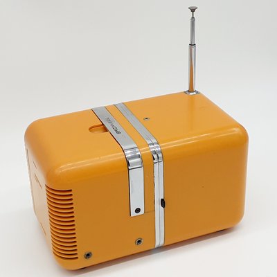 Yellow Model TS 502 Radio from Brionvega-PCO-1807607