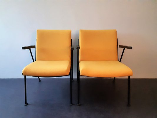 Yellow Oase Lounge Chair by Wim Rietveld for Ahrend De Cirkel-NV-963873