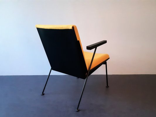 Yellow Oase Lounge Chair by Wim Rietveld for Ahrend De Cirkel-NV-963873