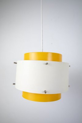 Yellow Pendant from Veb Metalldrücker, 1970s-FOH-2034707