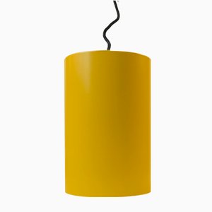 Yellow Sektor Pendant Lamp by Jo Hammerborg for Fog & Mørup, 1970s-LCR-992996