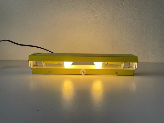 Yellow Single Sconce with Switch, Germany, 1950s-RDS-1407039