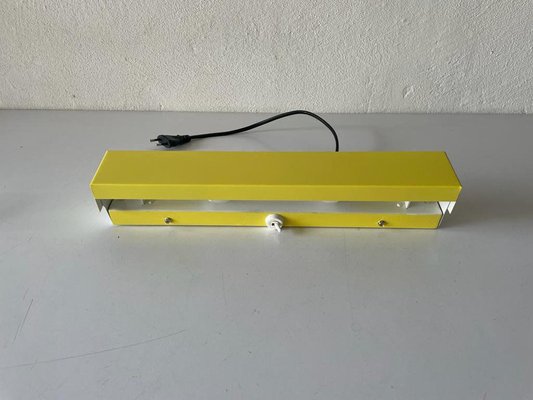 Yellow Single Sconce with Switch, Germany, 1950s-RDS-1407039