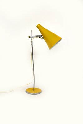 Yellow Table Lamp attributed to Josef Hurka for Lidokov, 1970s-WVS-1726276