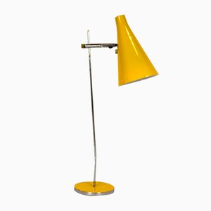 Yellow Table Lamp attributed to Josef Hurka for Lidokov, 1970s-WVS-1726276