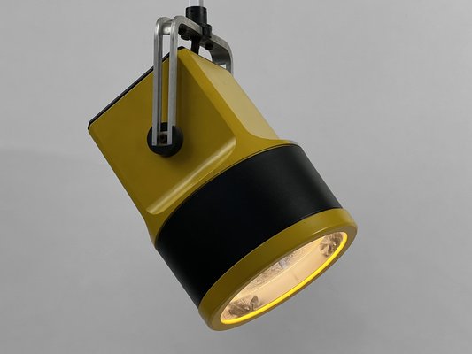 Yellow Unispot Spotlight by Bent Boysen for Louis Poulsen, Denmark, 1970s-EPE-1812956