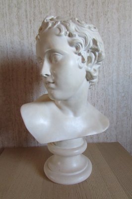 Young Man's Head, 1960s, Plaster-RDN-1736417