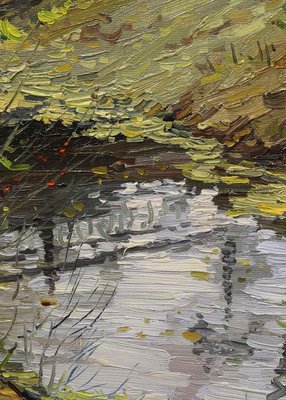 Yuriy Demiyanov, Bridge, 2019, Oil on Canvas-CHG-916384