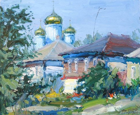 Yuriy Demiyanov, On Odnolichka, 2019, Oil on Canvas-CHG-916434