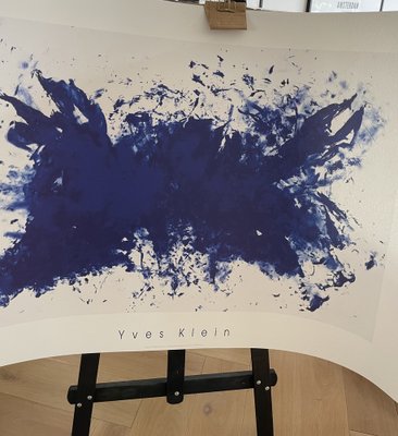 Yves Klein, Homage to Tennessee Williams, 1960s, Silk-Screen-WBT-2042211