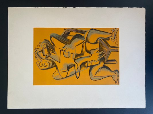 Zadkine, Les travaux d’Hercule, 1960, Lithograph-RJQ-1431788