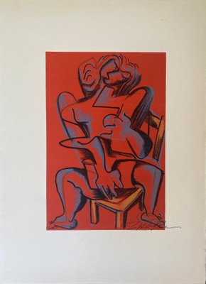 Zadkine, Les travaux d’Hercule, 1960, Lithograph-RJQ-1431748