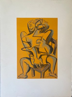 Zadkine, Les travaux d’Hercule, 1960, Lithograph-RJQ-1431788