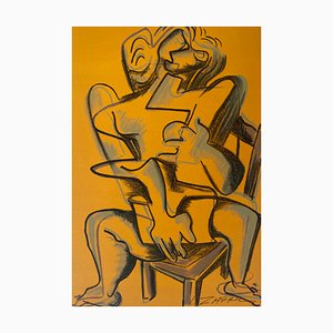 Zadkine, Les travaux d’Hercule, 1960, Lithograph-RJQ-1431788