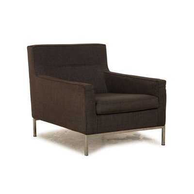 Zanotta Fabric Armchair in Dark Gray-RQW-1789446