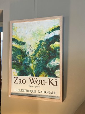 Zao Wou-ki, Bibliothèque Nationale, Bellini Paris Poster-TEP-1288643