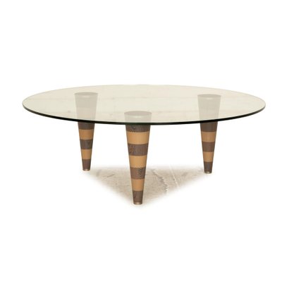 Zelda Glass Coffee Table in Wood Brown from Cor-RQW-1819589