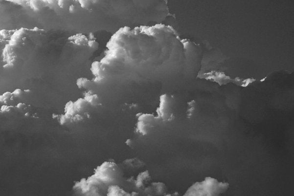 Zen Cloud Skyscape in Black and White, Limited Edition Giclée Print, 2021-RWC-984022