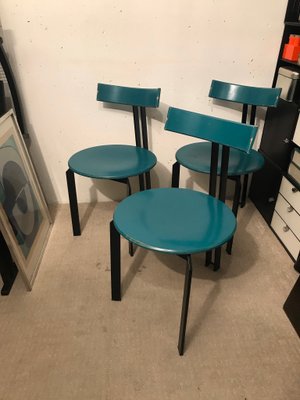 Zeta Chairs by Martin Hasksteen for Harvink, 1980, Set of 5-VAM-1170379