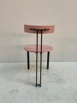 Zeta Pink Dining Chairs by Harvink, 1980s, Set of 4-QVY-1747252