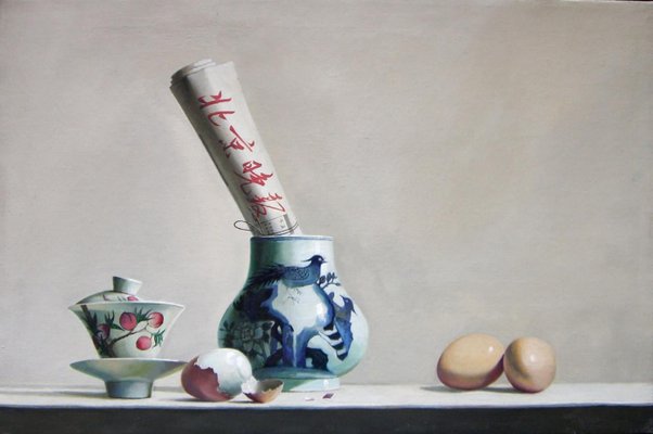 Zhang Wei Guang, Breakfast, Oil on Canvas, 2007-ZCI-2025154