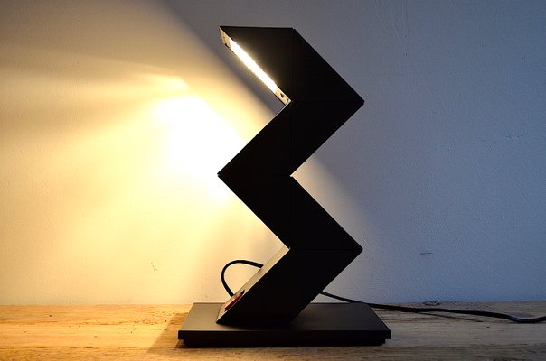 Zig Zack Table Lamp by Shui L. D. Chan, 1984-OV-1143615