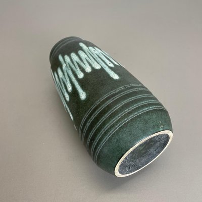 Zig Zag Pottery Fat Lava Vase by Scheurich, Germany, 1970s-QZ-1101356