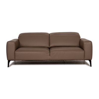 Zürich 2-Seater Sofa in Brown Leather from BoConcept-RQW-1748176