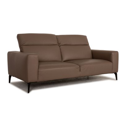 Zürich 2-Seater Sofa in Brown Leather from BoConcept-RQW-1748176