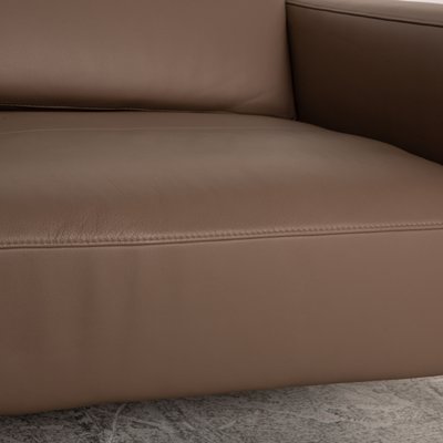 Zürich 2-Seater Sofa in Brown Leather from BoConcept-RQW-1748176