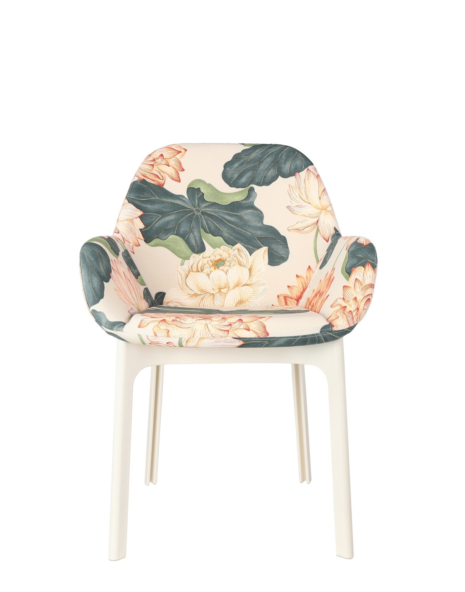 Clap Armchair by Kartell #FLOWERS/KEW/WHITE