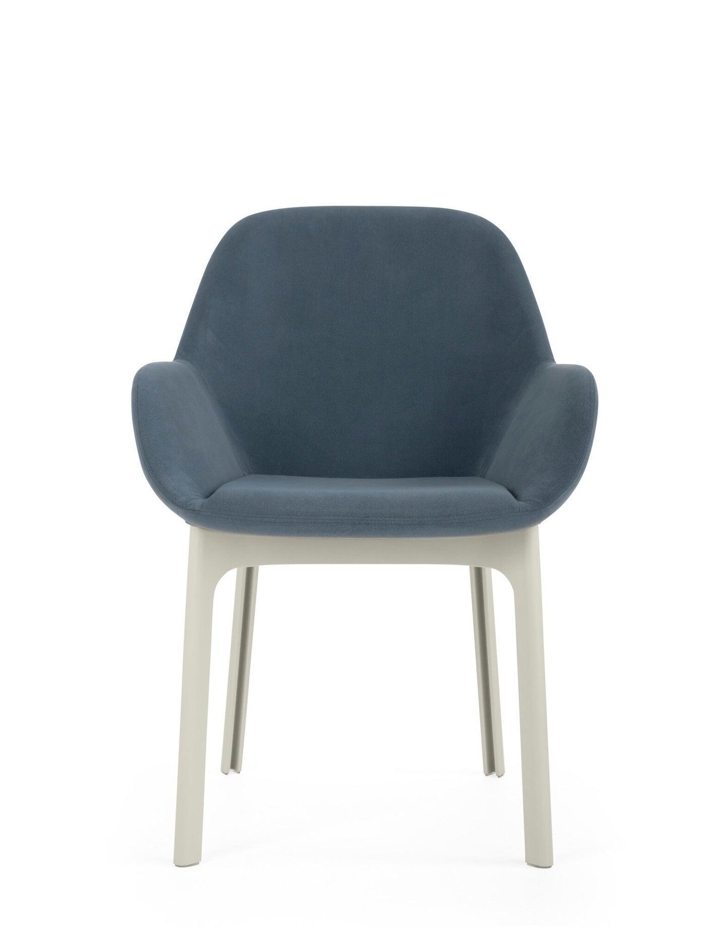 Clap Armchair by Kartell #AQUACLEAN/POWDER BLUE/WHITE