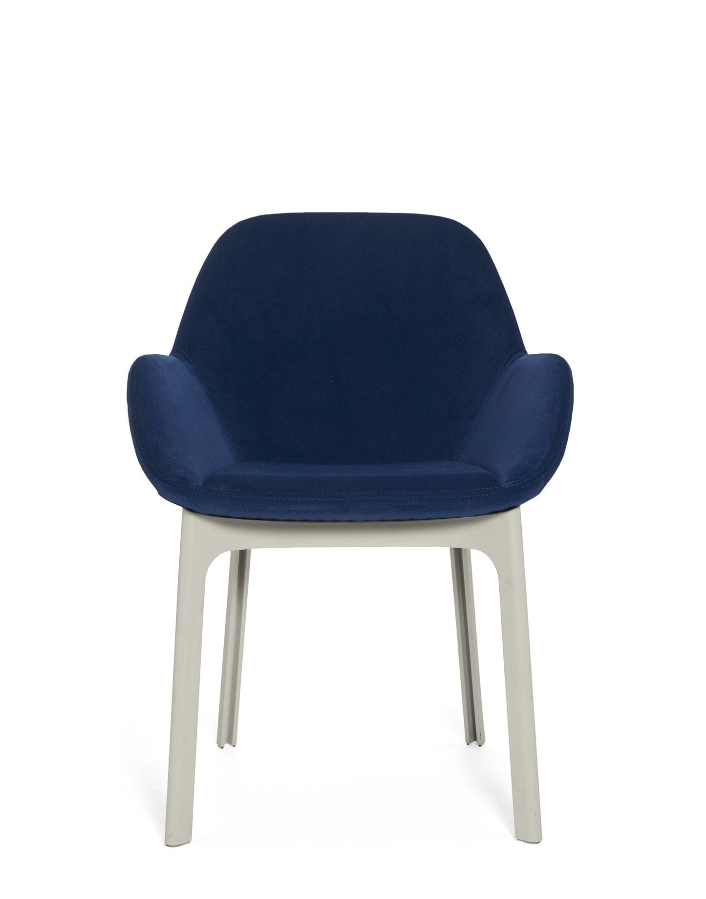 Clap Armchair by Kartell #AQUACLEAN/BLUE/WHITE