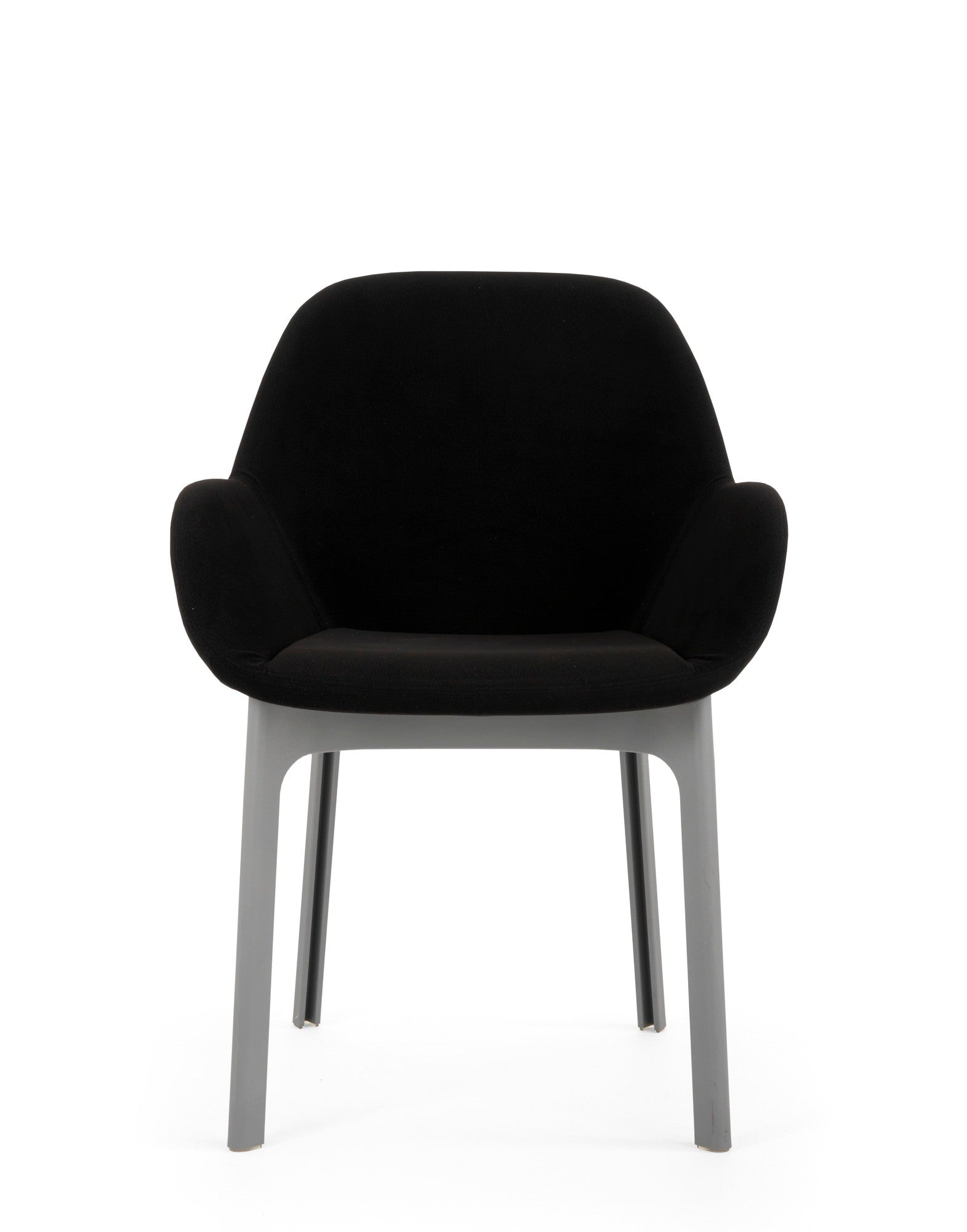 Clap Armchair by Kartell #AQUACLEAN/BLACK/GREY