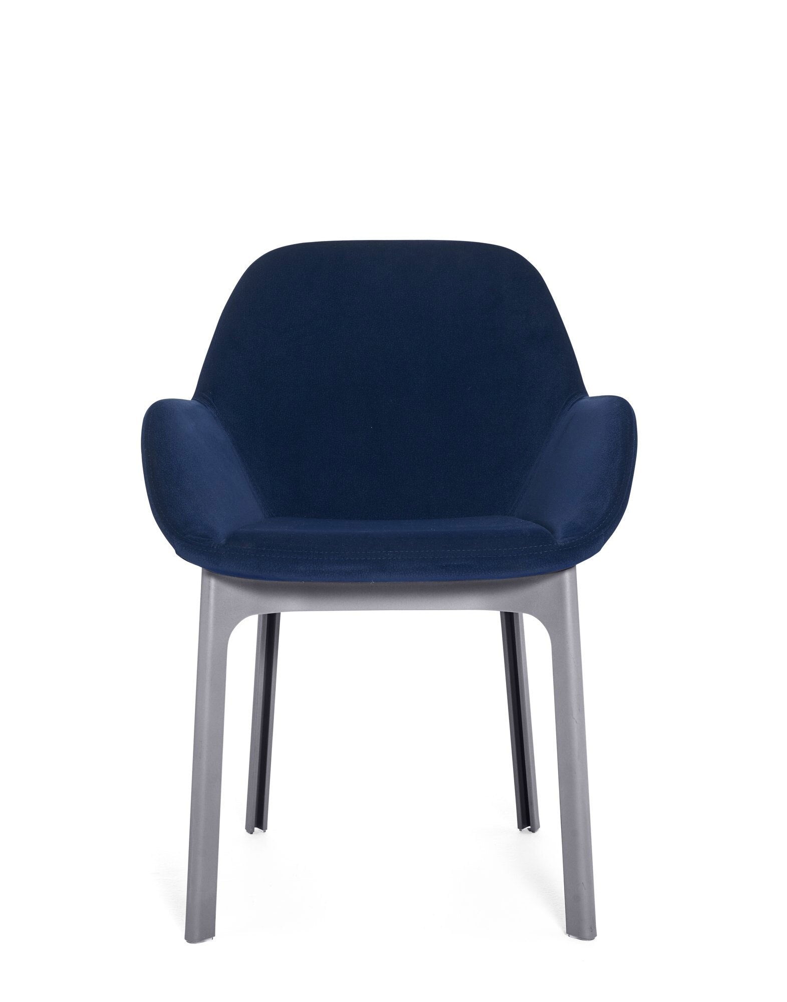 Clap Armchair by Kartell #AQUACLEAN/BLUE/GREY